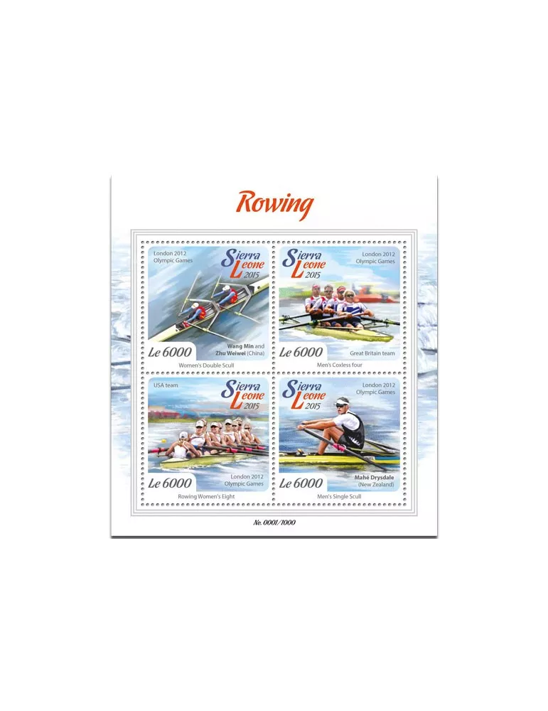 n° 5601 - Timbre SIERRA LEONE Poste