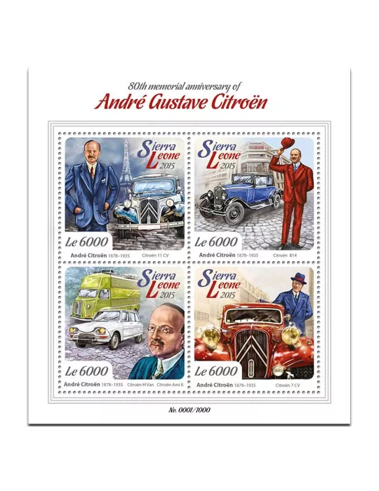 n° 5629 - Timbre SIERRA LEONE Poste