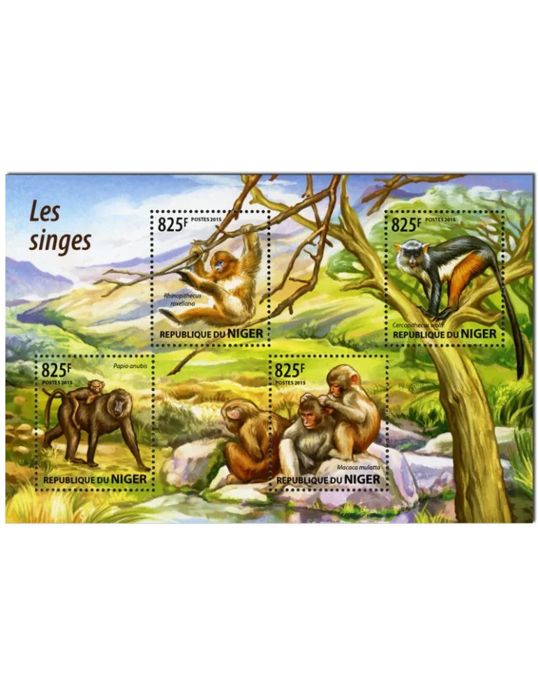 n° 2834 - Timbre NIGER Poste