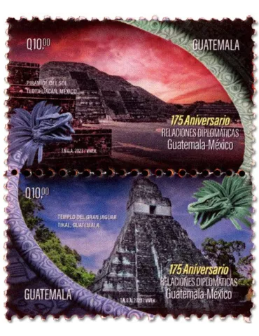 n° 793/794 - Timbre GUATEMALA Poste