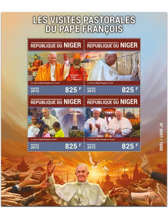 n° 3147 - Timbre NIGER Poste