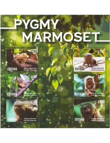 n° 7330/7335 - Timbre GUYANA Poste