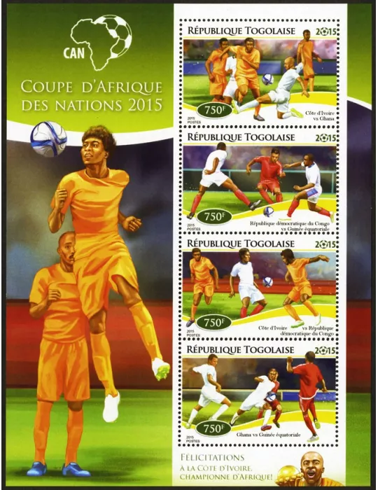 n° 4352 - Timbre TOGO Poste