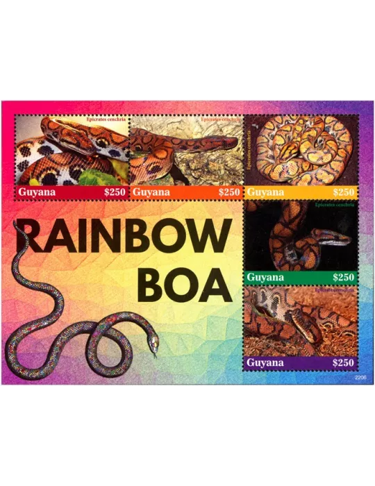 n° 7336/7340 - Timbre GUYANA Poste