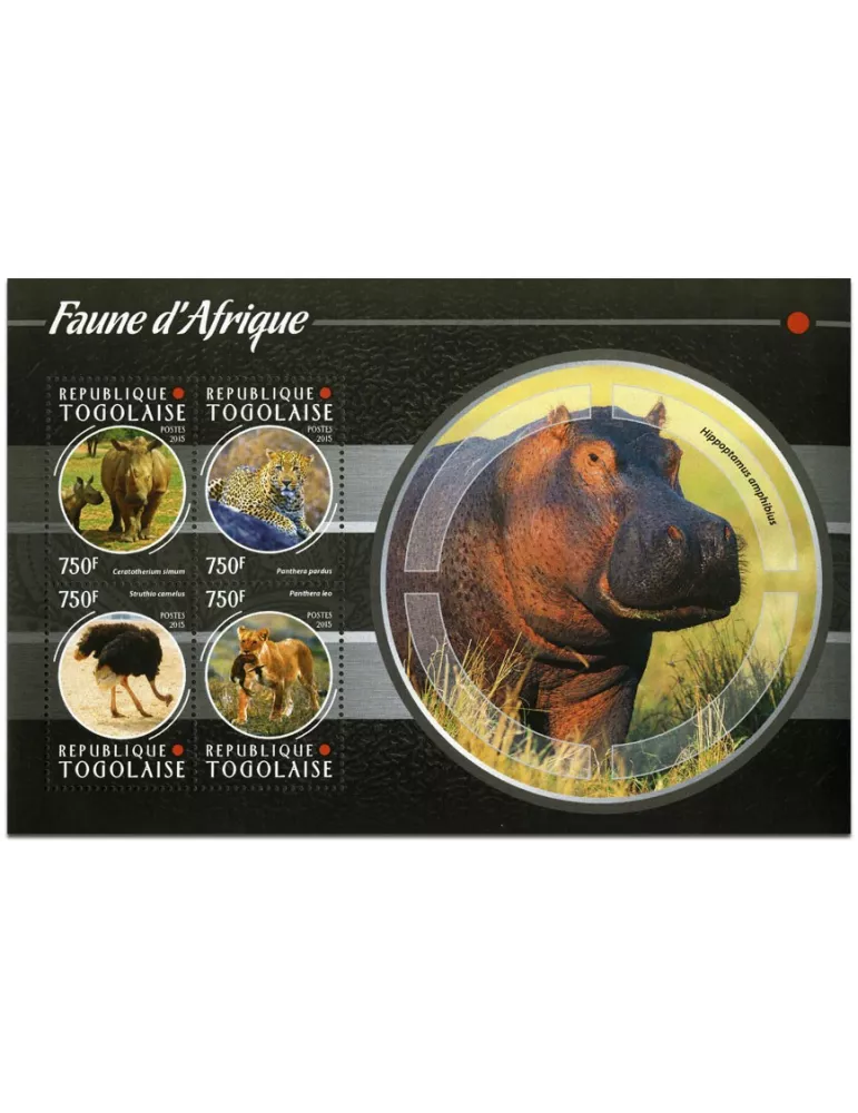 n° 4434 - Timbre TOGO Poste