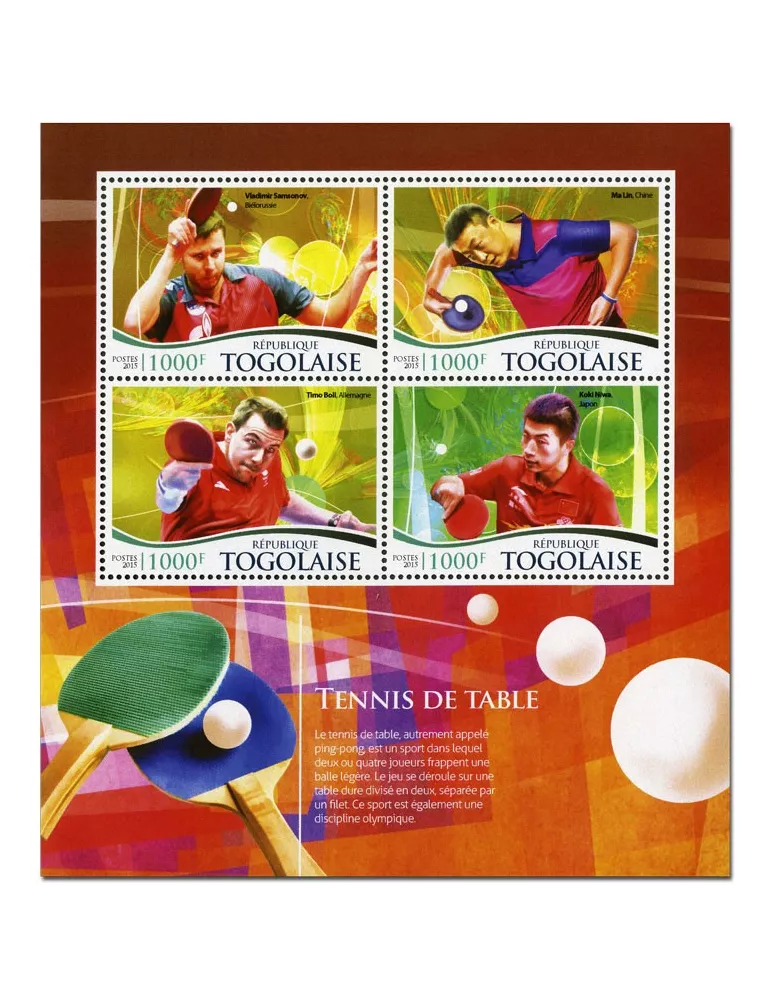 n° 4612 - Timbre TOGO Poste