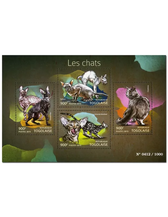 n° 4644 - Timbre TOGO Poste