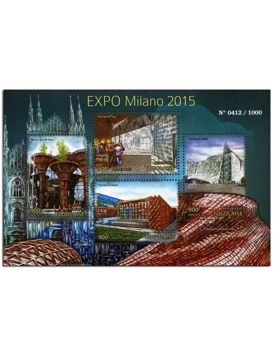 n° 4652 - Timbre TOGO Poste