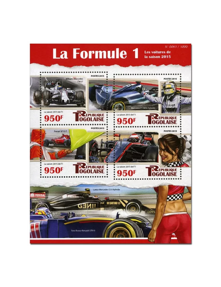 n° 4742 - Timbre TOGO Poste