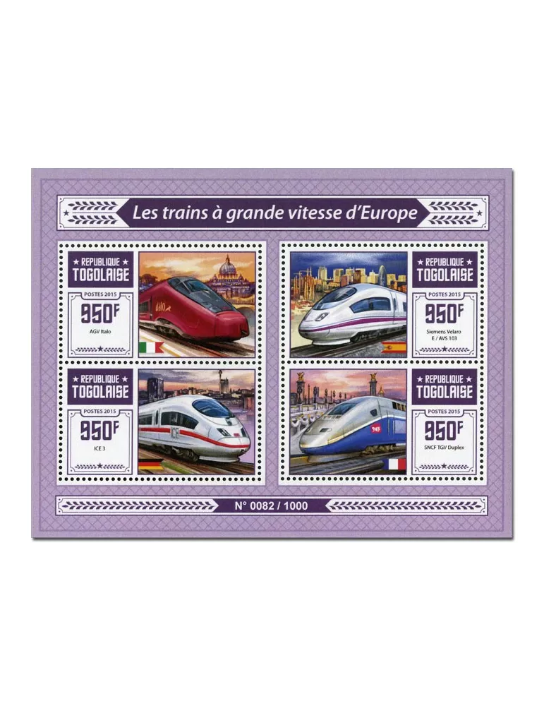 n° 4842 - Timbre TOGO Poste