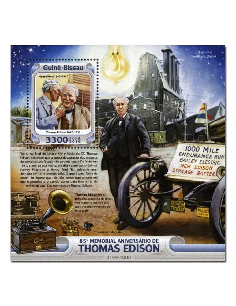 n° 1187 : Timbre GUINÉE-BISSAU Blocs et feuillets