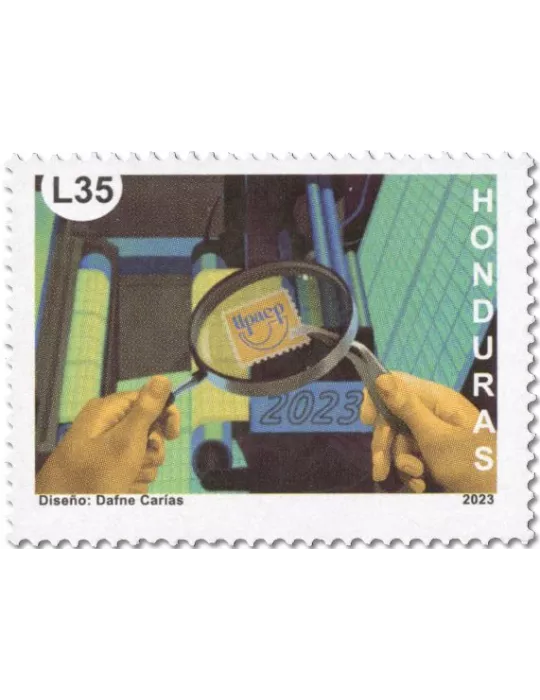 n° 343/344 - Timbre HONDURAS Poste