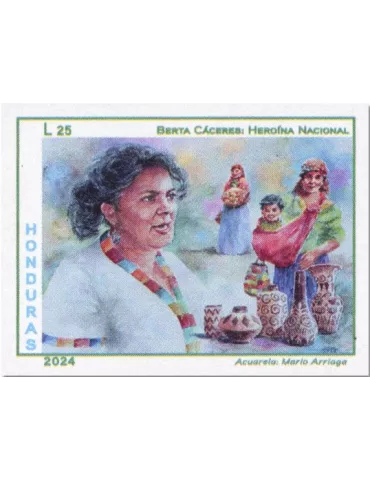 n° 347/350 - Timbre HONDURAS Poste