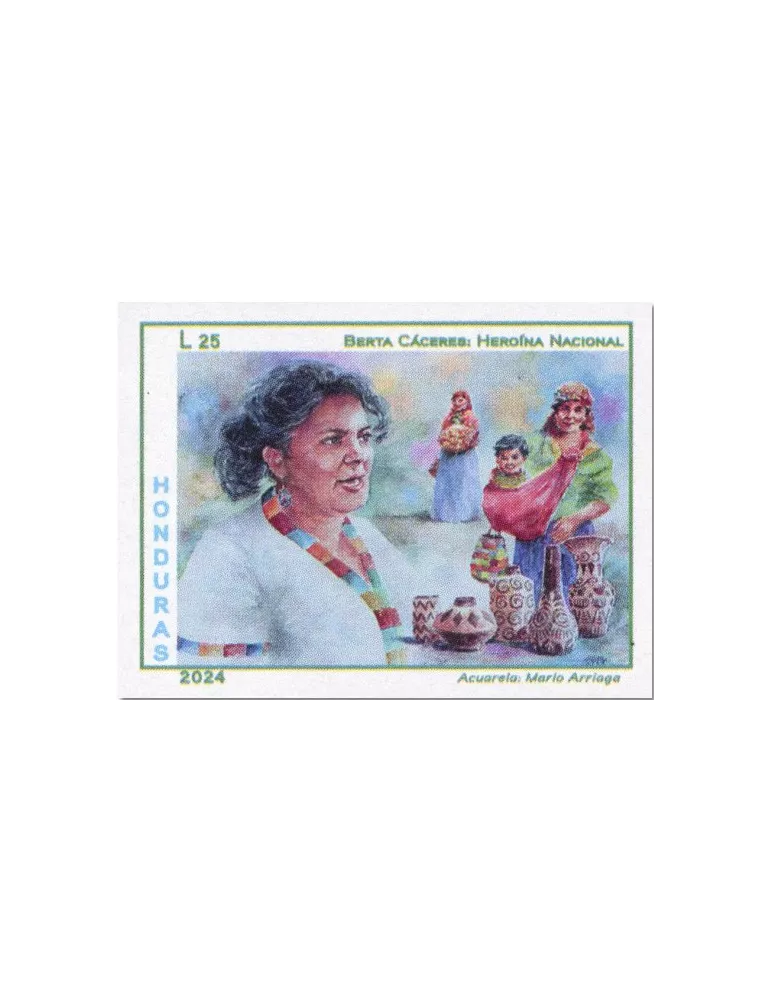 n° 347/350 - Timbre HONDURAS Poste