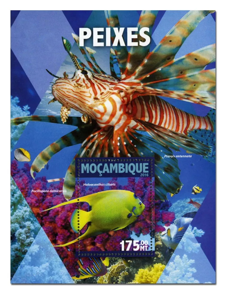 n° 1043 : Timbre MOZAMBIQUE Blocs et feuillets