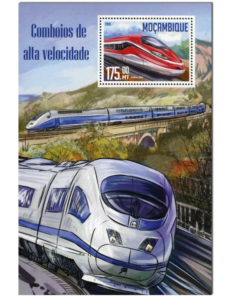 n° 1072 : Timbre MOZAMBIQUE Blocs et feuillets