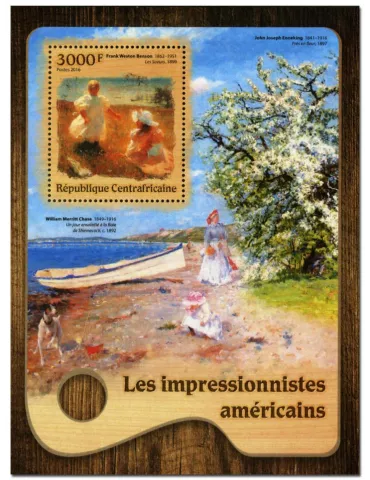 n° 1026 : Timbre CENTRAFRIQUE Blocs et feuillets