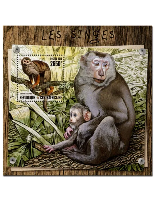 n° 1044 : Timbre CENTRAFRIQUE Blocs et feuillets