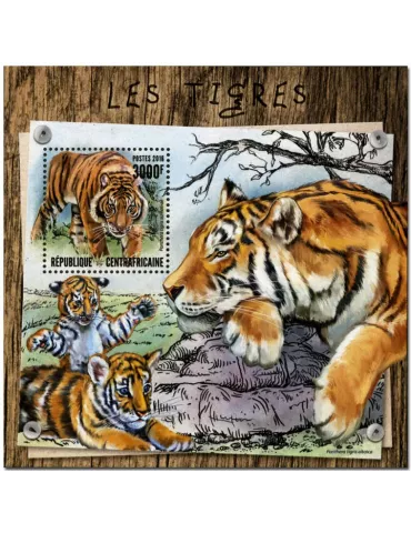 n° 1045 : Timbre CENTRAFRIQUE Blocs et feuillets