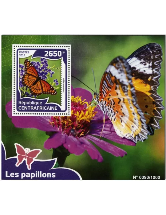 n° 924 : Timbre CENTRAFRIQUE Blocs et feuillets