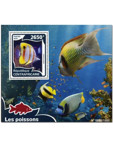 n° 928 : Timbre CENTRAFRIQUE Blocs et feuillets