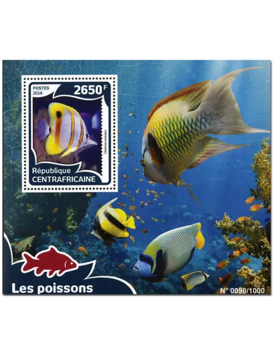 n° 928 : Timbre CENTRAFRIQUE Blocs et feuillets