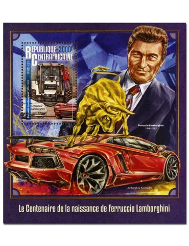 n° 955 : Timbre CENTRAFRIQUE Blocs et feuillets