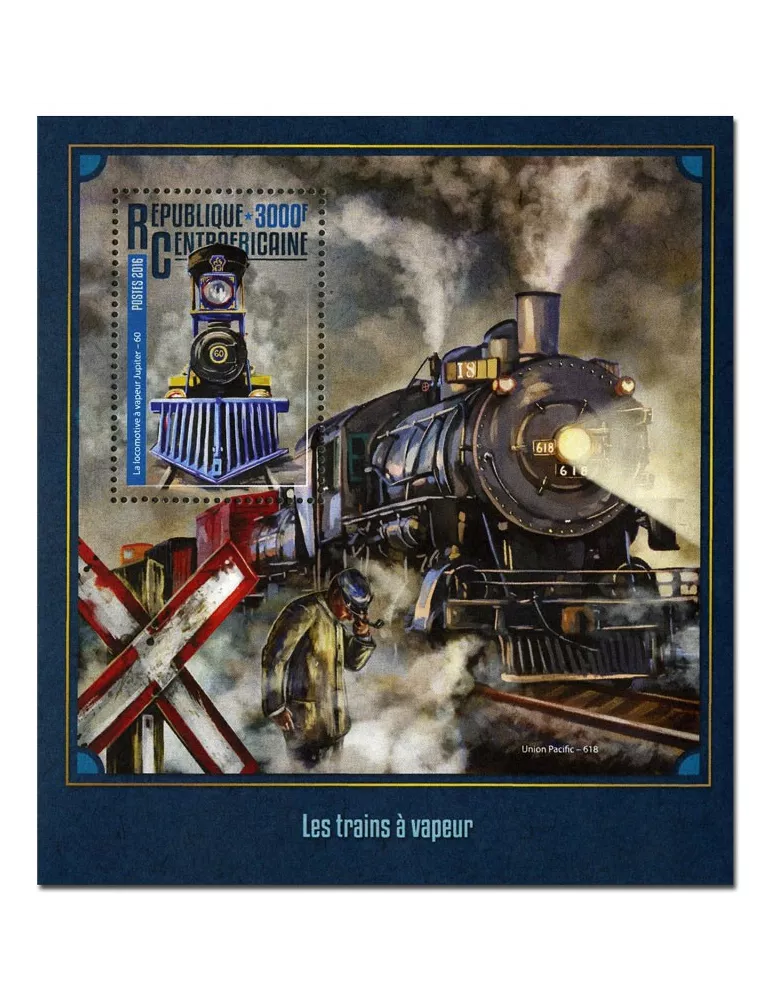 n° 961 : Timbre CENTRAFRIQUE Blocs et feuillets