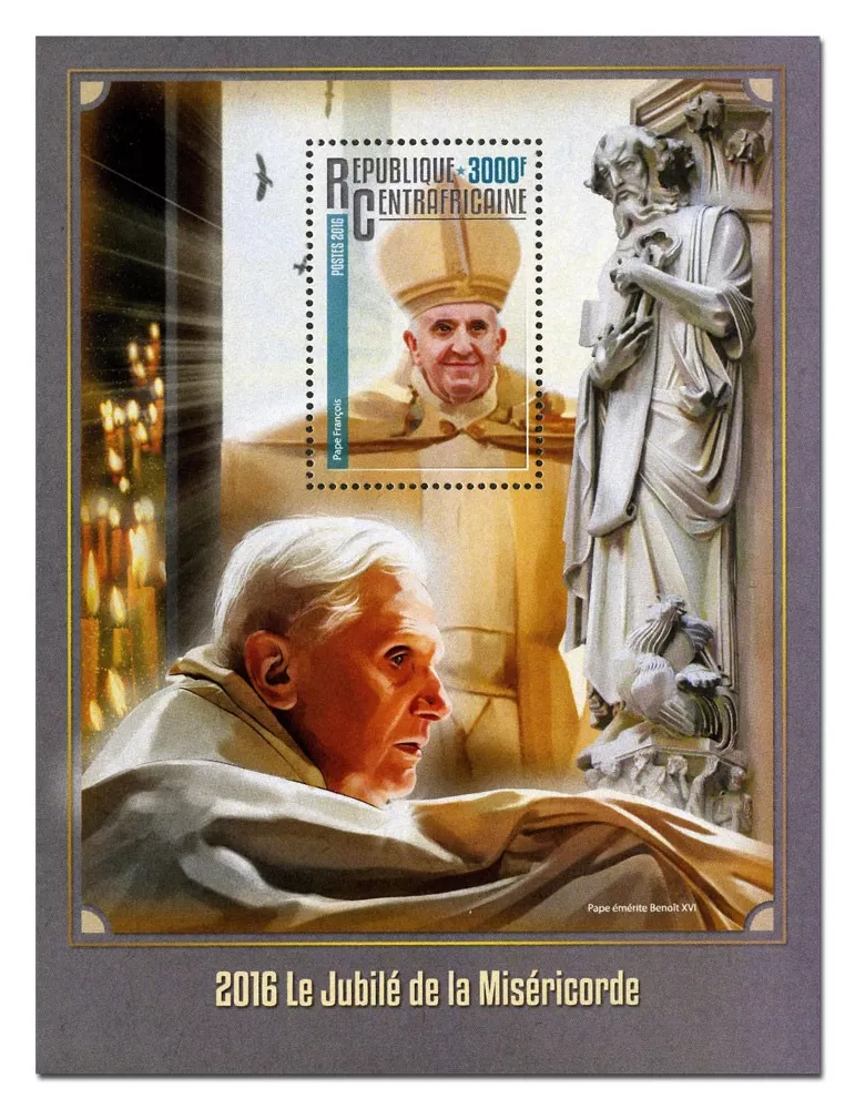 n° 980 : Timbre CENTRAFRIQUE Blocs et feuillets