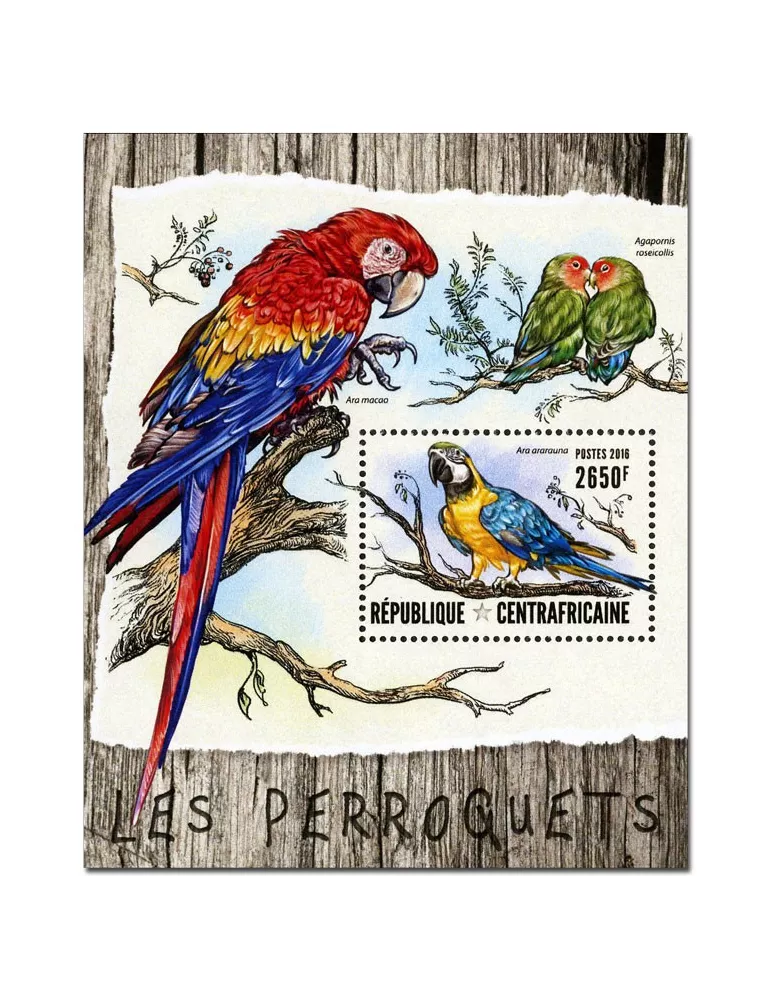 n° 992 : Timbre CENTRAFRIQUE Blocs et feuillets