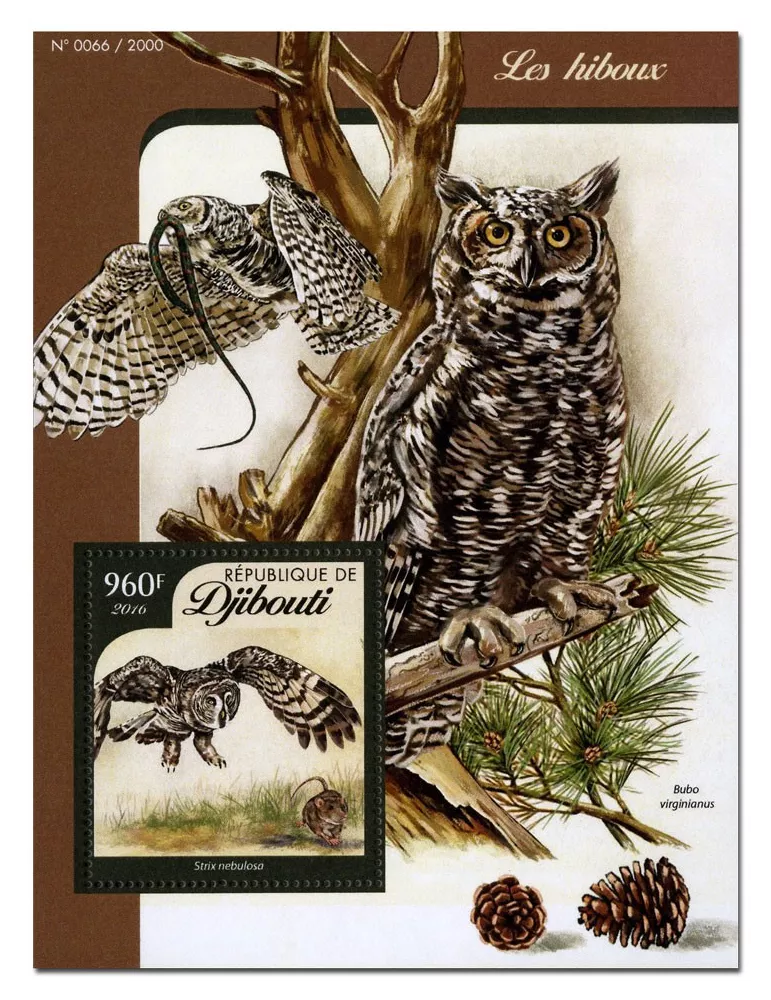 n° 37 : Timbre DJIBOUTI Blocs et feuillets