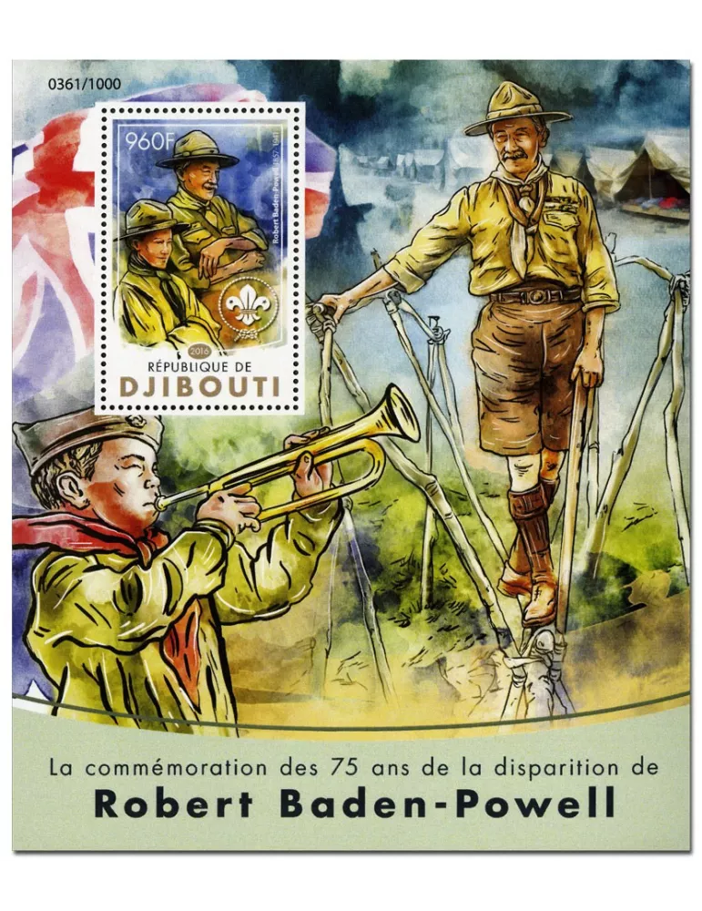 n° 44 : Timbre DJIBOUTI Blocs et feuillets