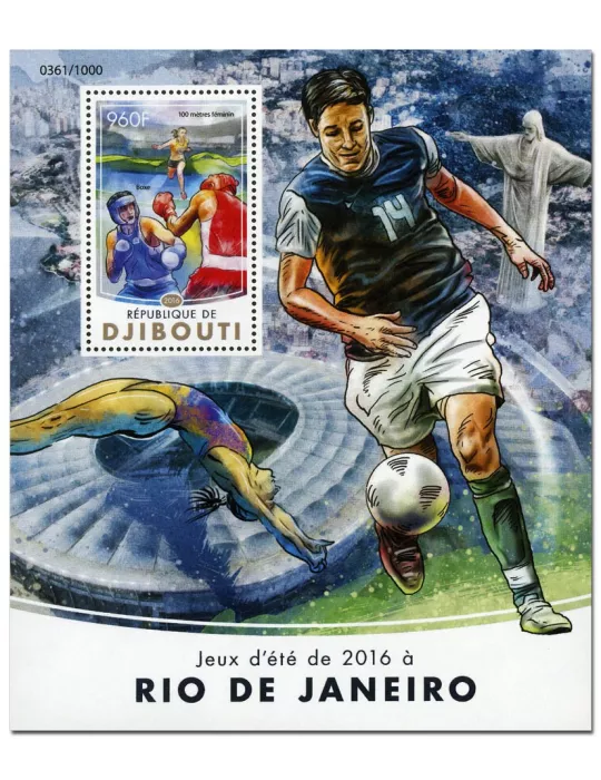 n° 51 : Timbre DJIBOUTI Blocs et feuillets