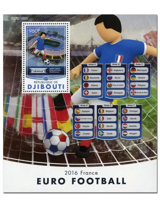 n° 56 : Timbre DJIBOUTI Blocs et feuillets