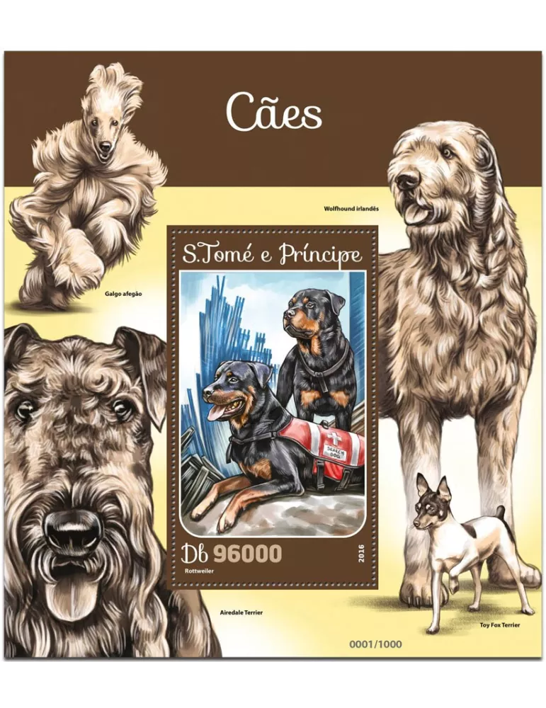 n° 922 : Timbre SAINT-THOMAS ET PRINCE Blocs et feuillets