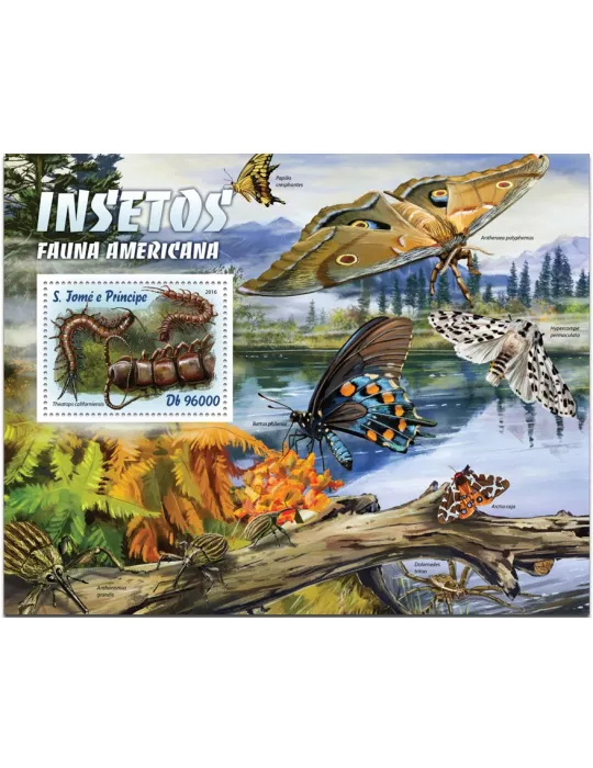 n° 950 : Timbre SAINT-THOMAS ET PRINCE Blocs et feuillets