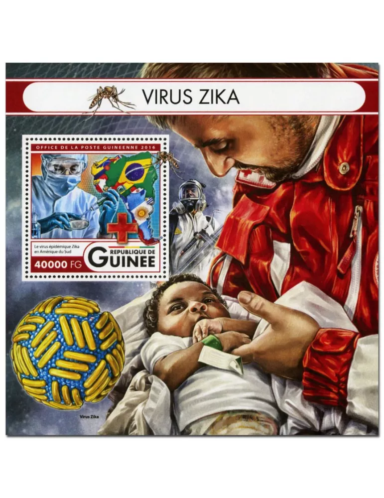 n° 1986 : Timbre GUINÉE Blocs et feuillets