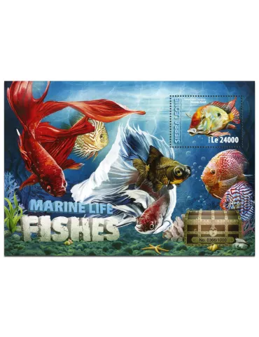 n° 912 : Timbre SIERRA LEONE Blocs et feuillets