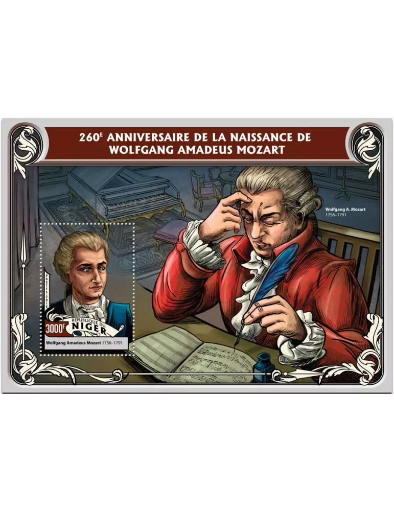 n° 589 : Timbre NIGER Blocs et feuillets