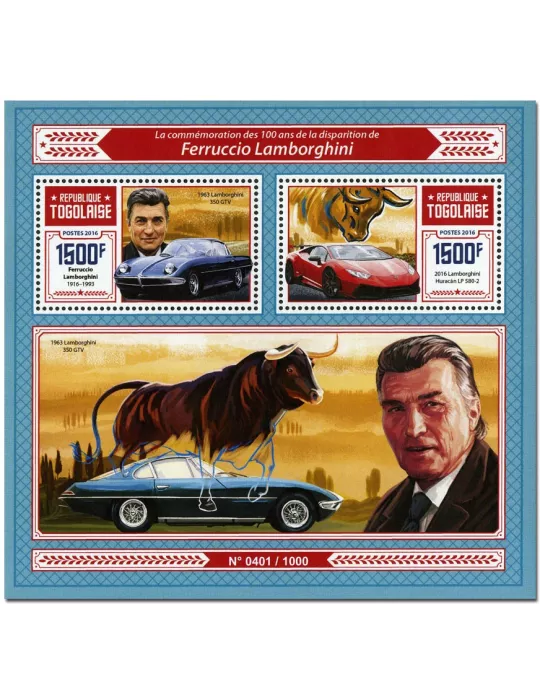 n° 1098 : Timbre TOGO Blocs et feuillets