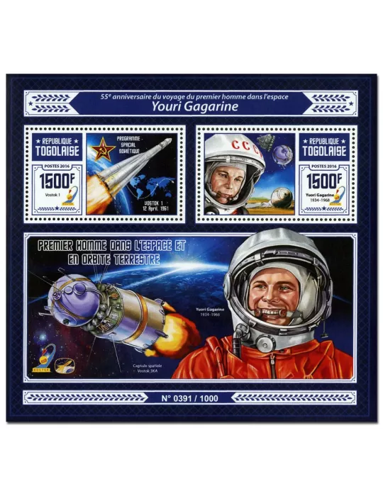 n° 1100 : Timbre TOGO Blocs et feuillets