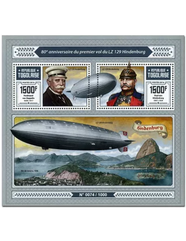 n° 1101 : Timbre TOGO Blocs et feuillets