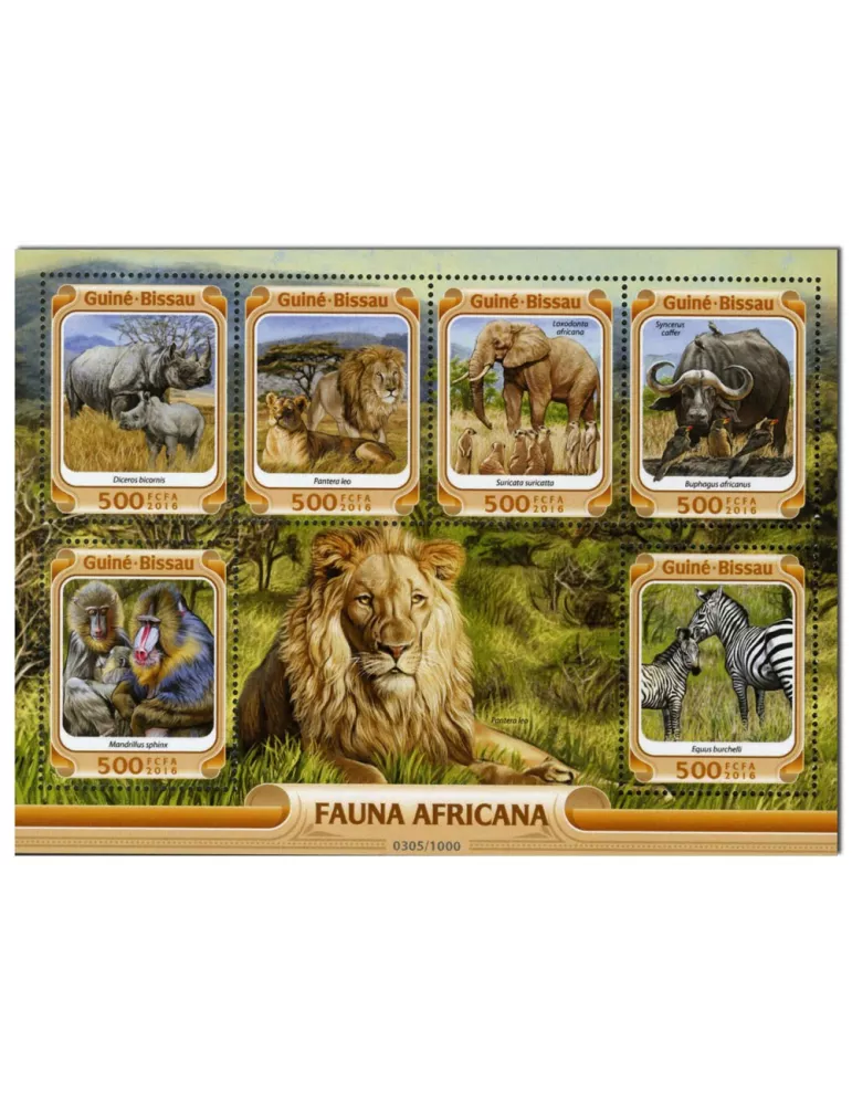 n° 6352 : Timbre GUINÉE-BISSAU Poste