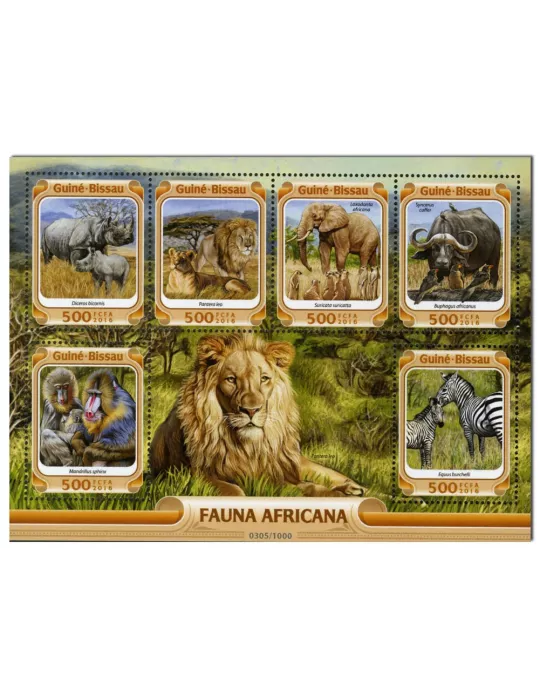 n° 6352 : Timbre GUINÉE-BISSAU Poste