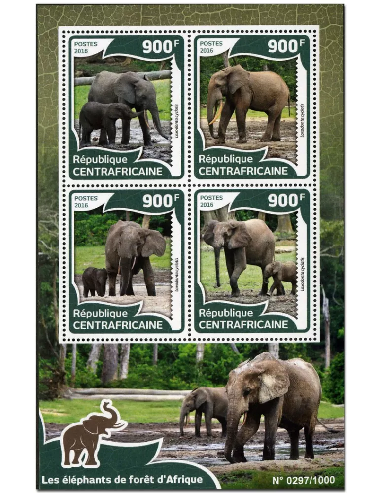 n° 4196 : Timbre CENTRAFRIQUE Poste