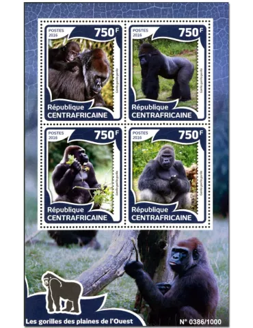 n° 4200 : Timbre CENTRAFRIQUE Poste