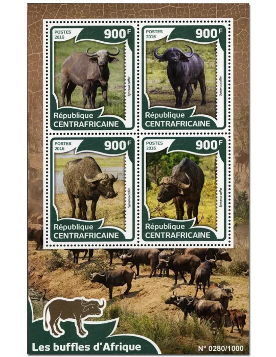 n° 4204 : Timbre CENTRAFRIQUE Poste