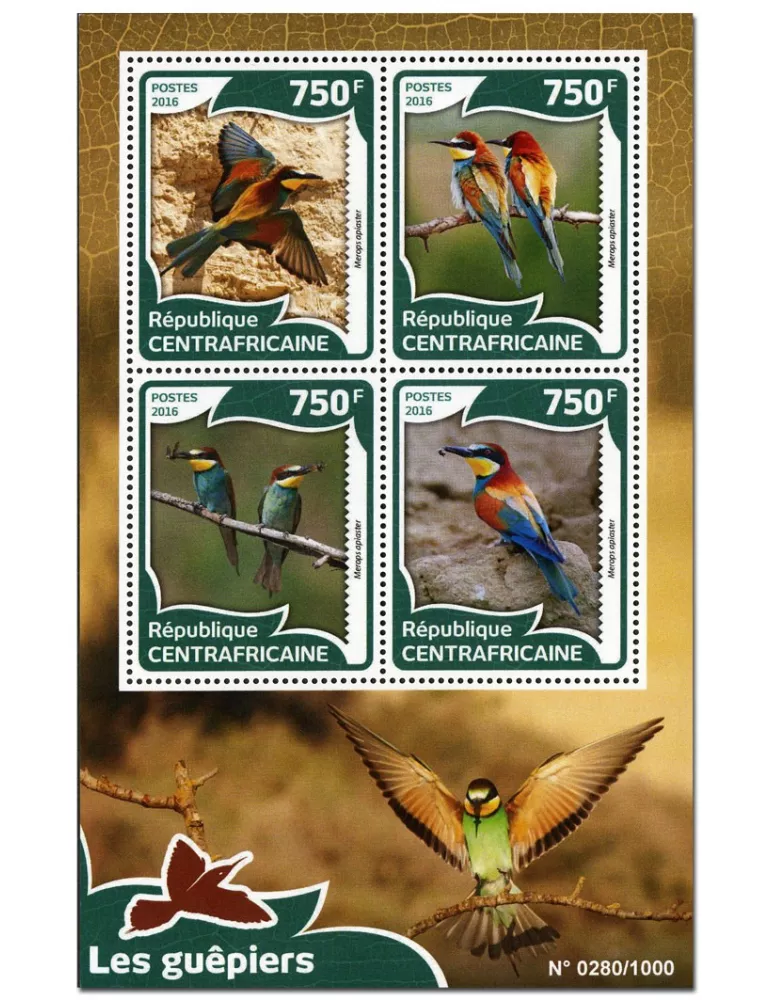 n° 4232 : Timbre CENTRAFRIQUE Poste