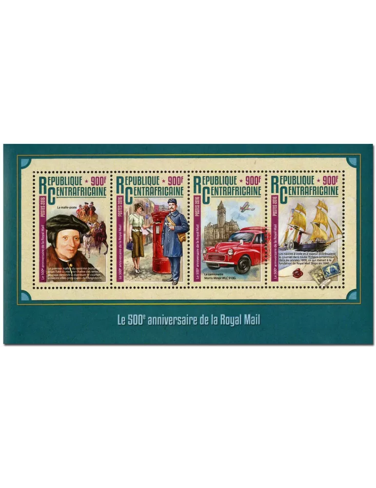 n° 4340 : Timbre CENTRAFRIQUE Poste