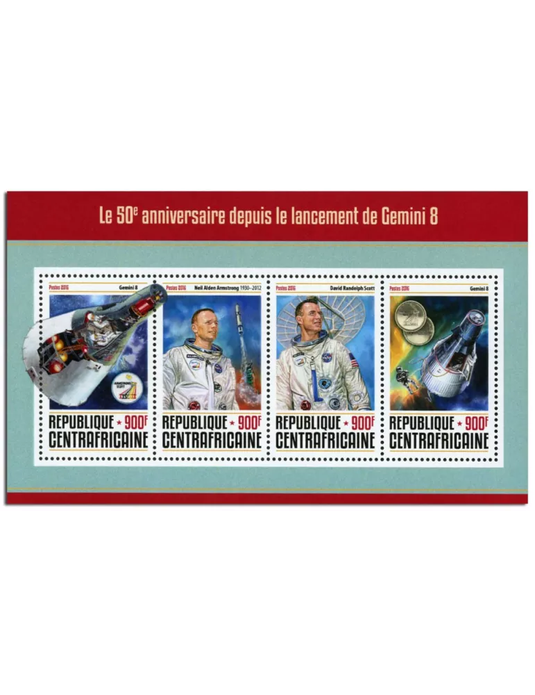 n° 4572 : Timbre CENTRAFRIQUE Poste